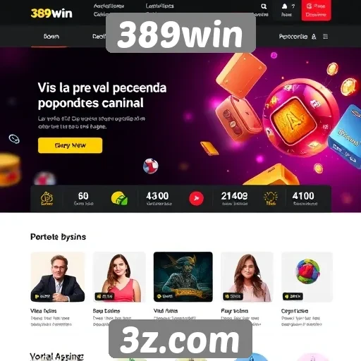 Acessibilidade e design do site 389win em análise