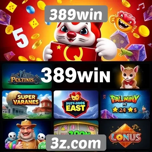 389win oferece diversas opções de jogos online